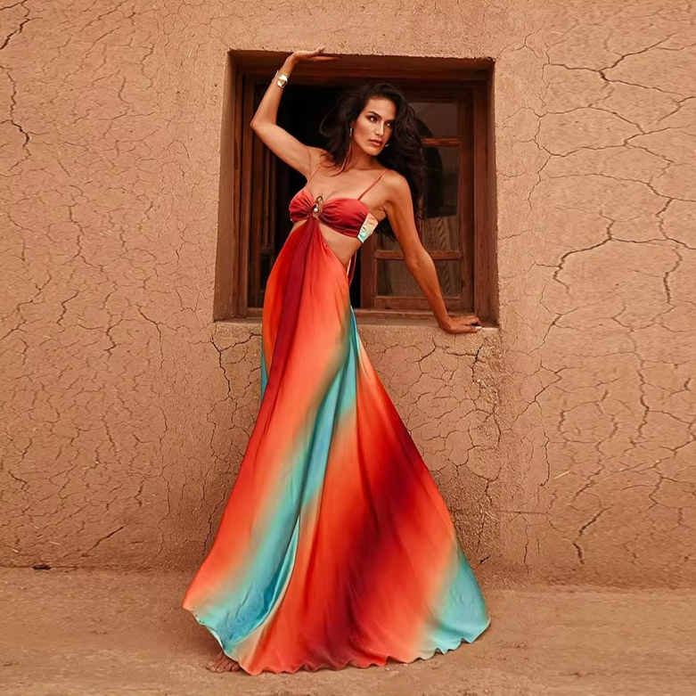 Alexa Luxe Gradient Dress - Main Image