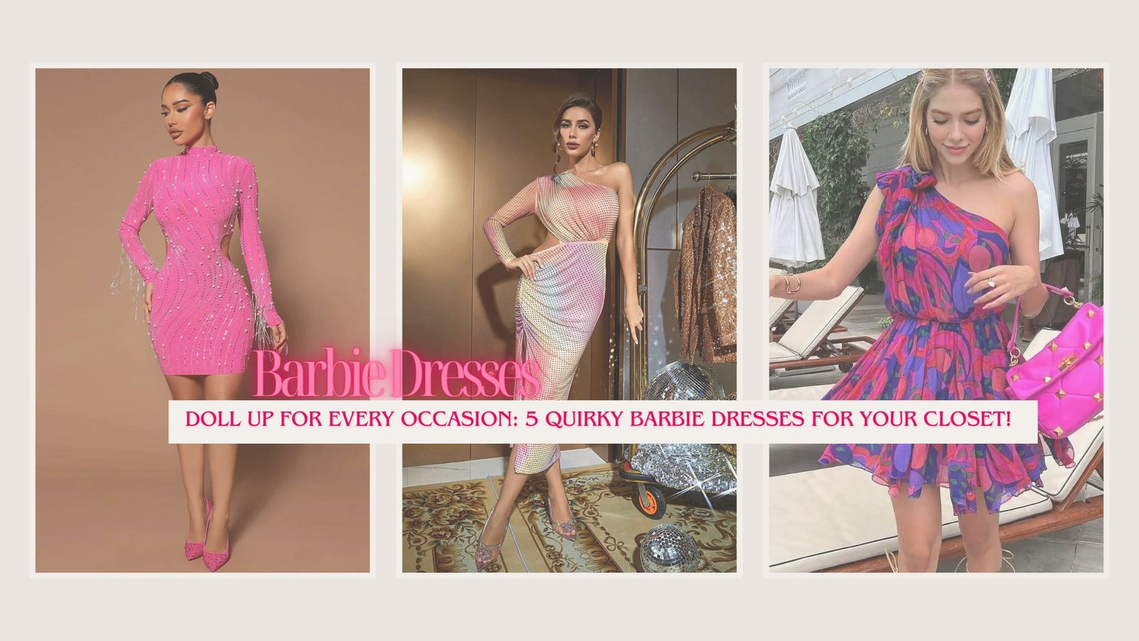 Doll Up for Every Occasion: 5 Barbie Dresses for Your Closet!