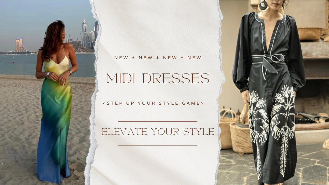 Step Up Your Style Game with Trenbee’s Top 5 Midi Dresses!