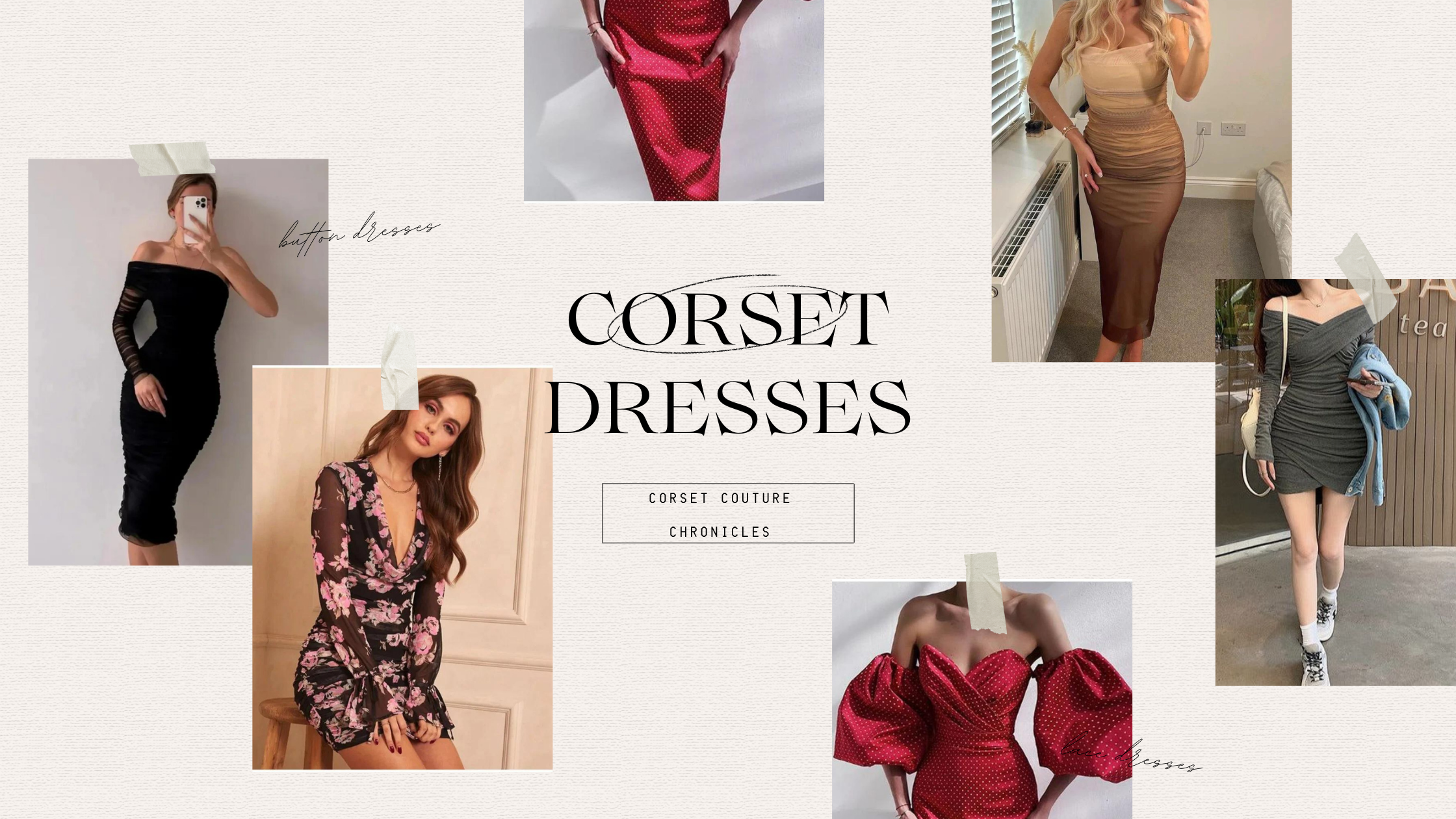 5 Fabulous Corset Dresses for Every Occasion