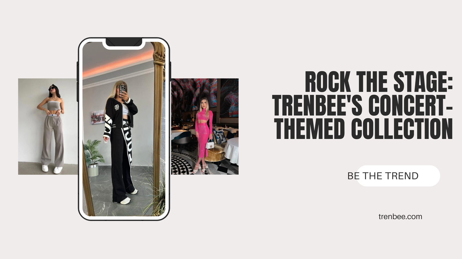Rock the Stage: Trenbee's Concert-Themed Collection