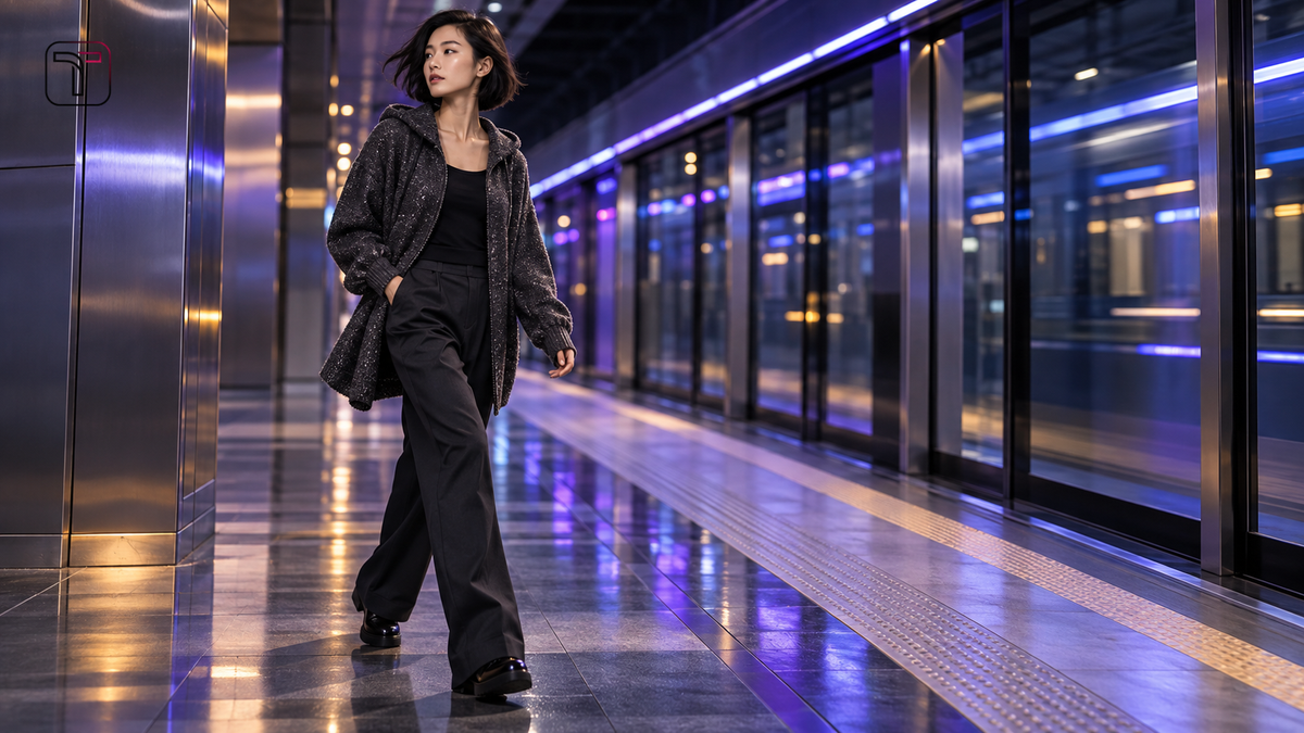 Cardigans for women night-transit fashion editorial – TrenBee