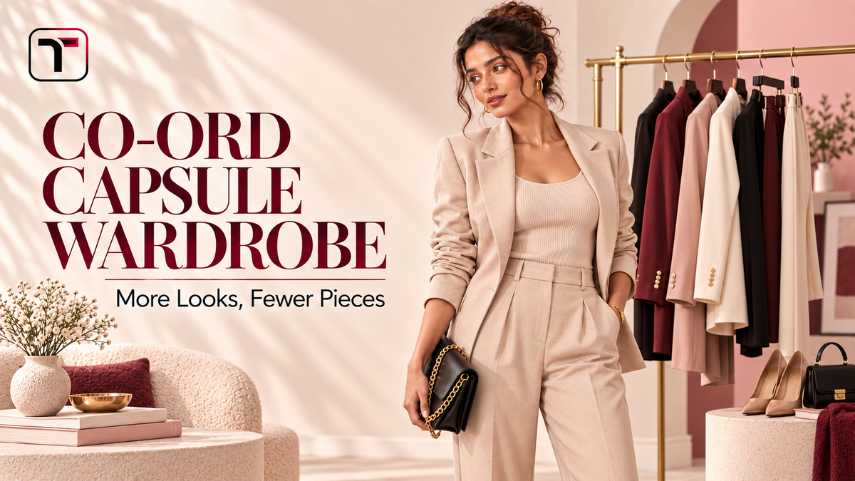 Co-ord set capsule wardrobe guide by TrenBee