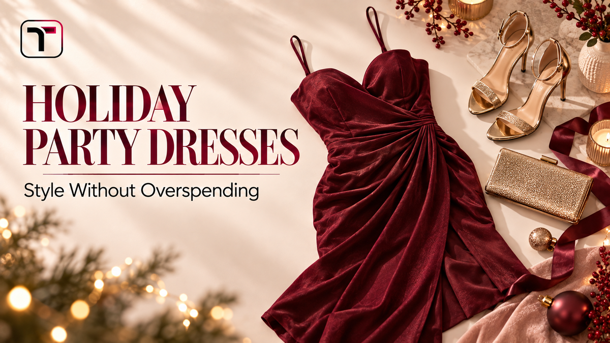 Holiday party dress guide by TrenBee