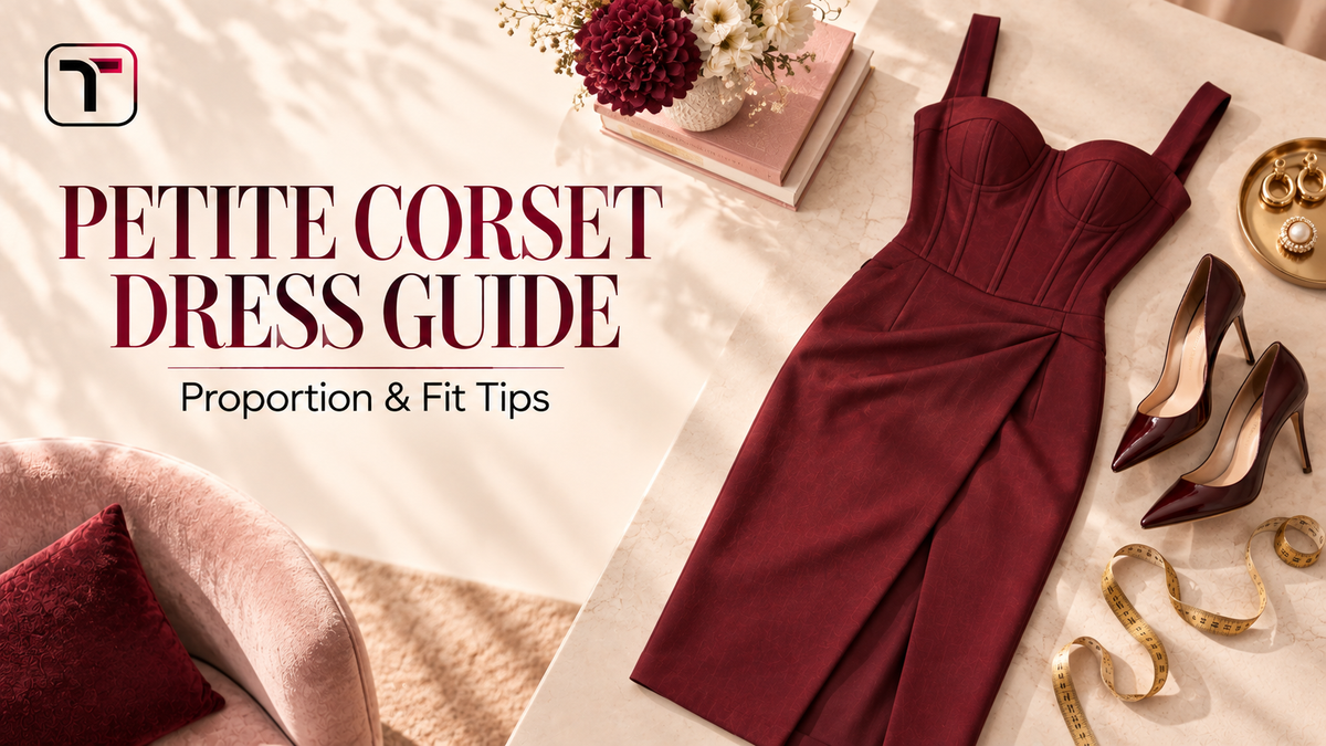 Petite corset dress fit guide by TrenBee