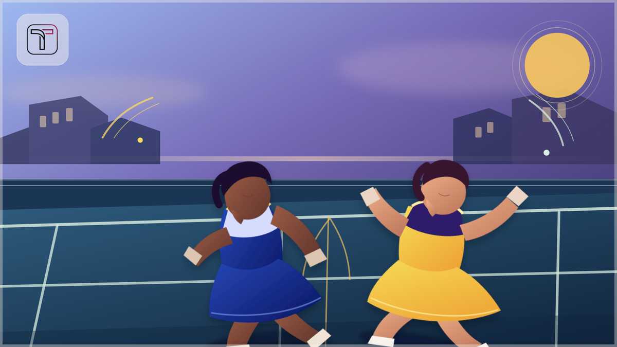 Skirt top sets for women in a blue-hour rooftop fashion editorial – TrenBee