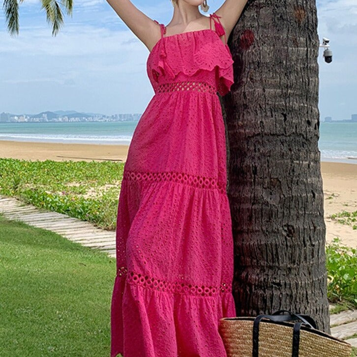 Madeline Hollow out Dress