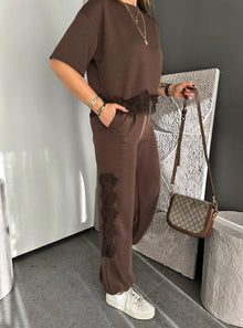 Jessica Lace Panel Coordinated Set