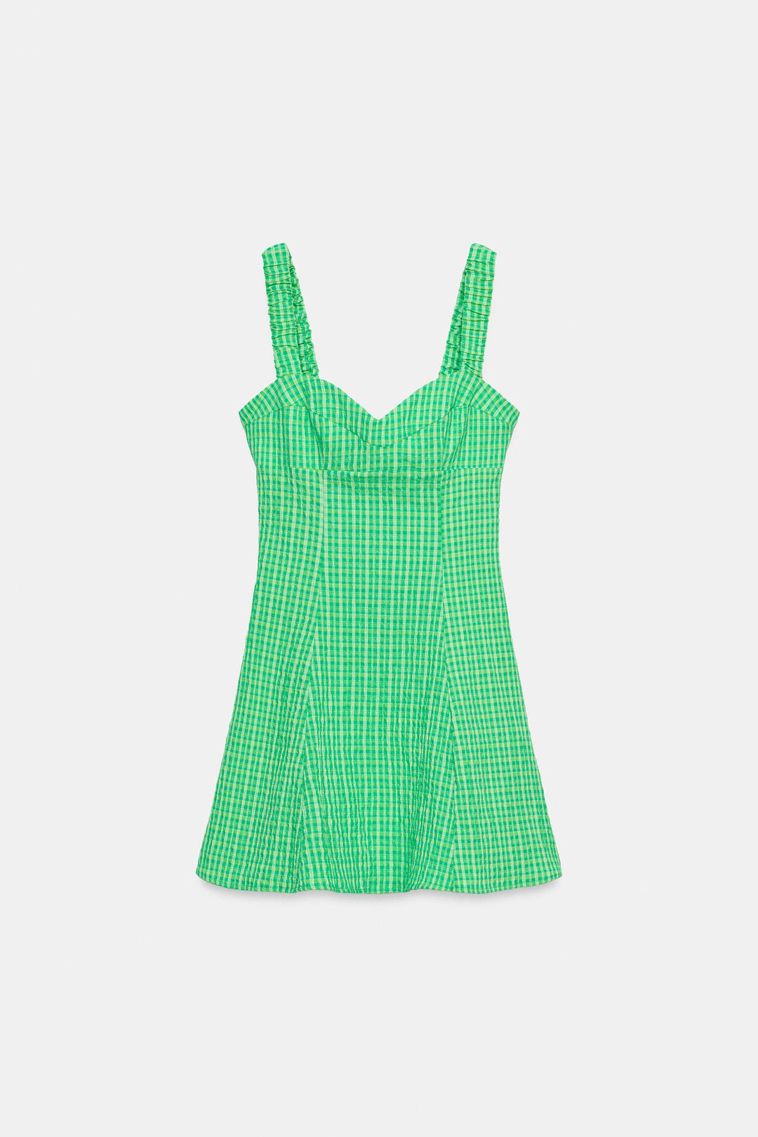 Jenny Gingham Mini Dress