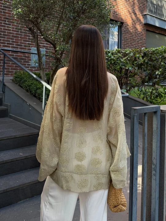 Renata Embroidered Kimono