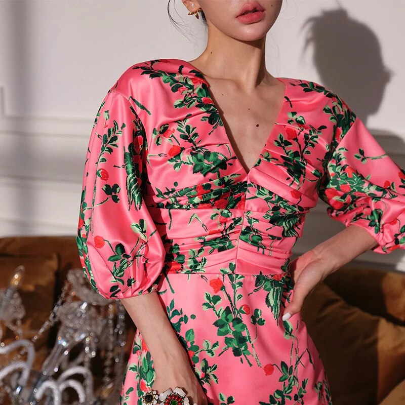 Derby Printed Dress