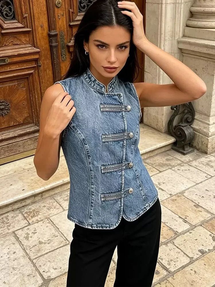 Yana Denim Blouse