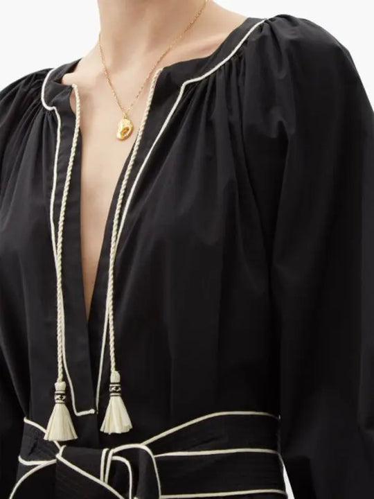 Olivia Tropical Printed Midi Dress