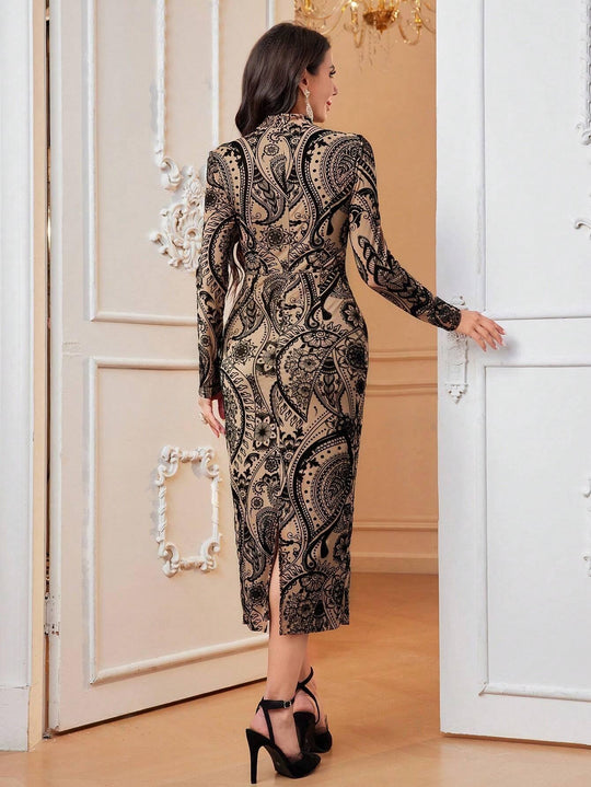 Andria Bodycon Dress with Belt