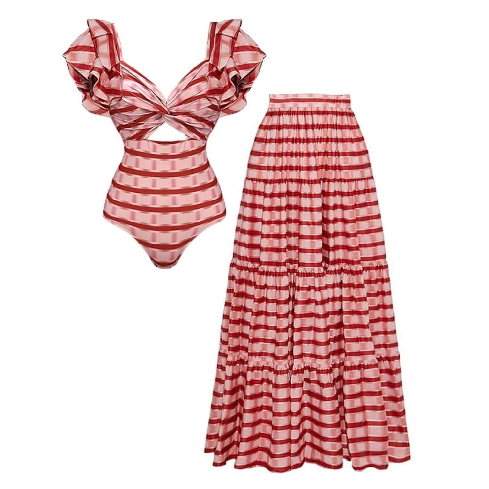 Lavonne Swimsuit with Skirt