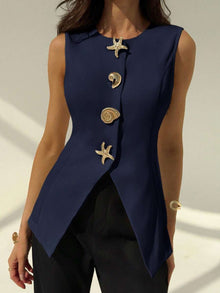 Elia Knit Vest Blouse