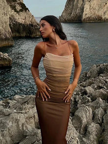 Naira Slim Fit Tulle Dress