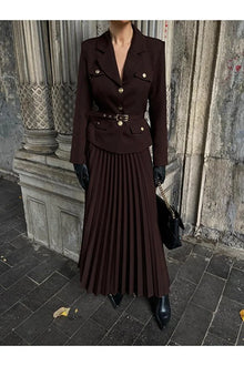 Jeffrey Luxe Suit With Skirt