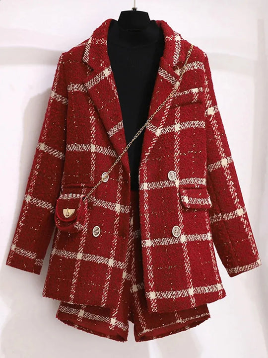 Judy Tweed Coord Set with Bag