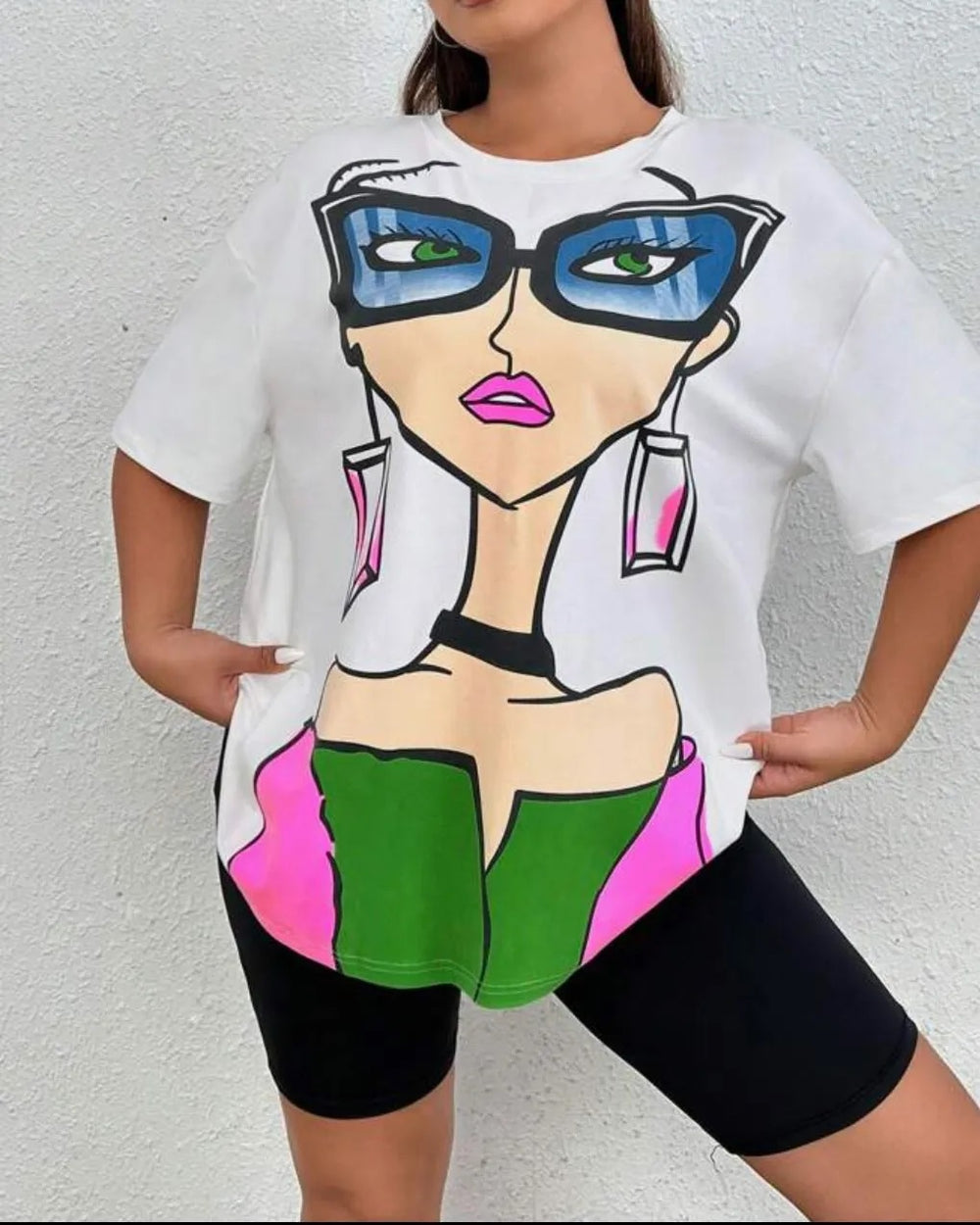 Sandra Round Neck Summer Tee