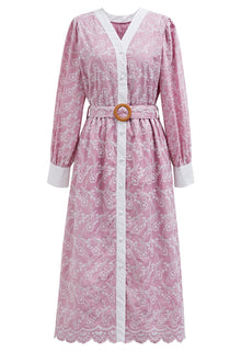 Genelia Button Down Long Dress