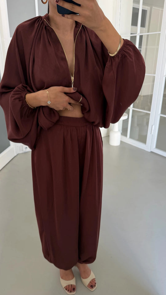 Yvette Satin Luxe Set