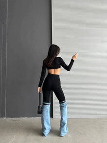 Lucy High Waisted Designer Pants