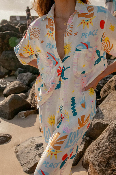 Vanessa Printed Coord Set