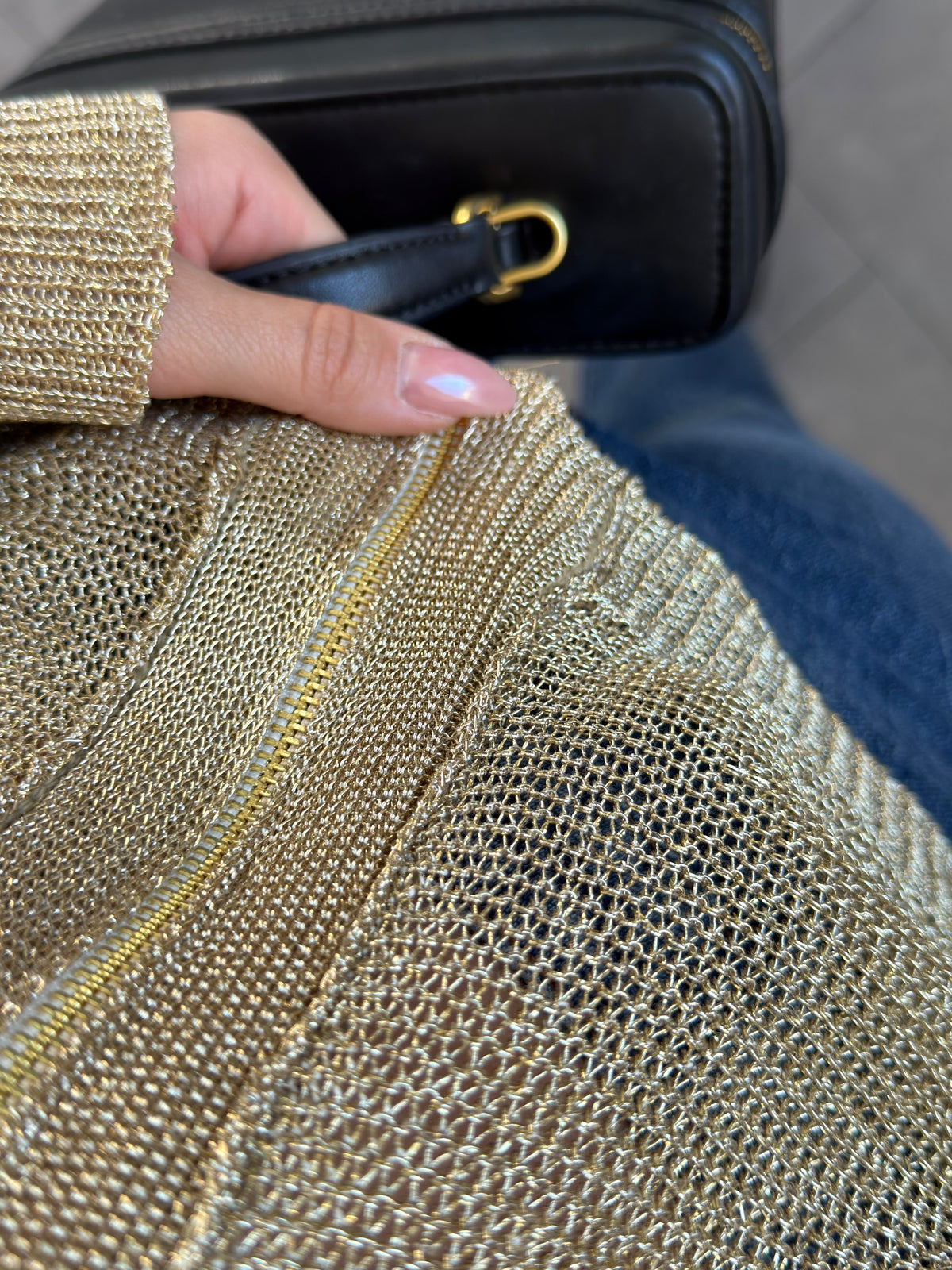 Vora Hooded Shimmer Cardigan