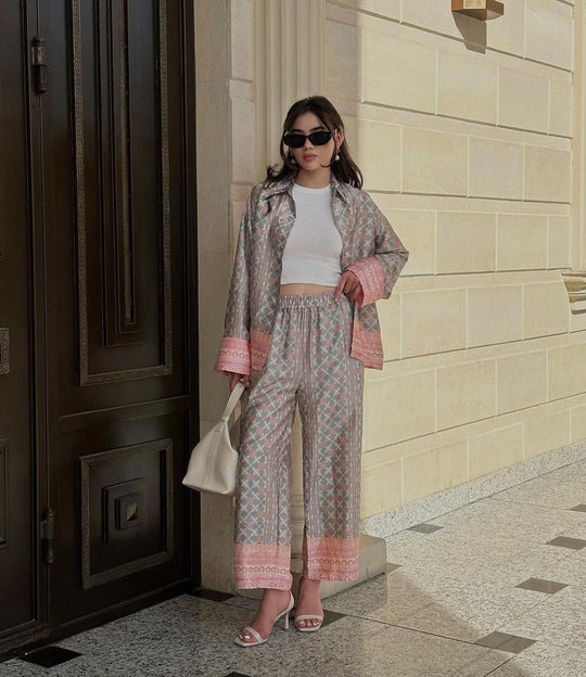 Ashley Printed Coord Set