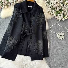 Ryan Buttoned Woolen Cover Up
