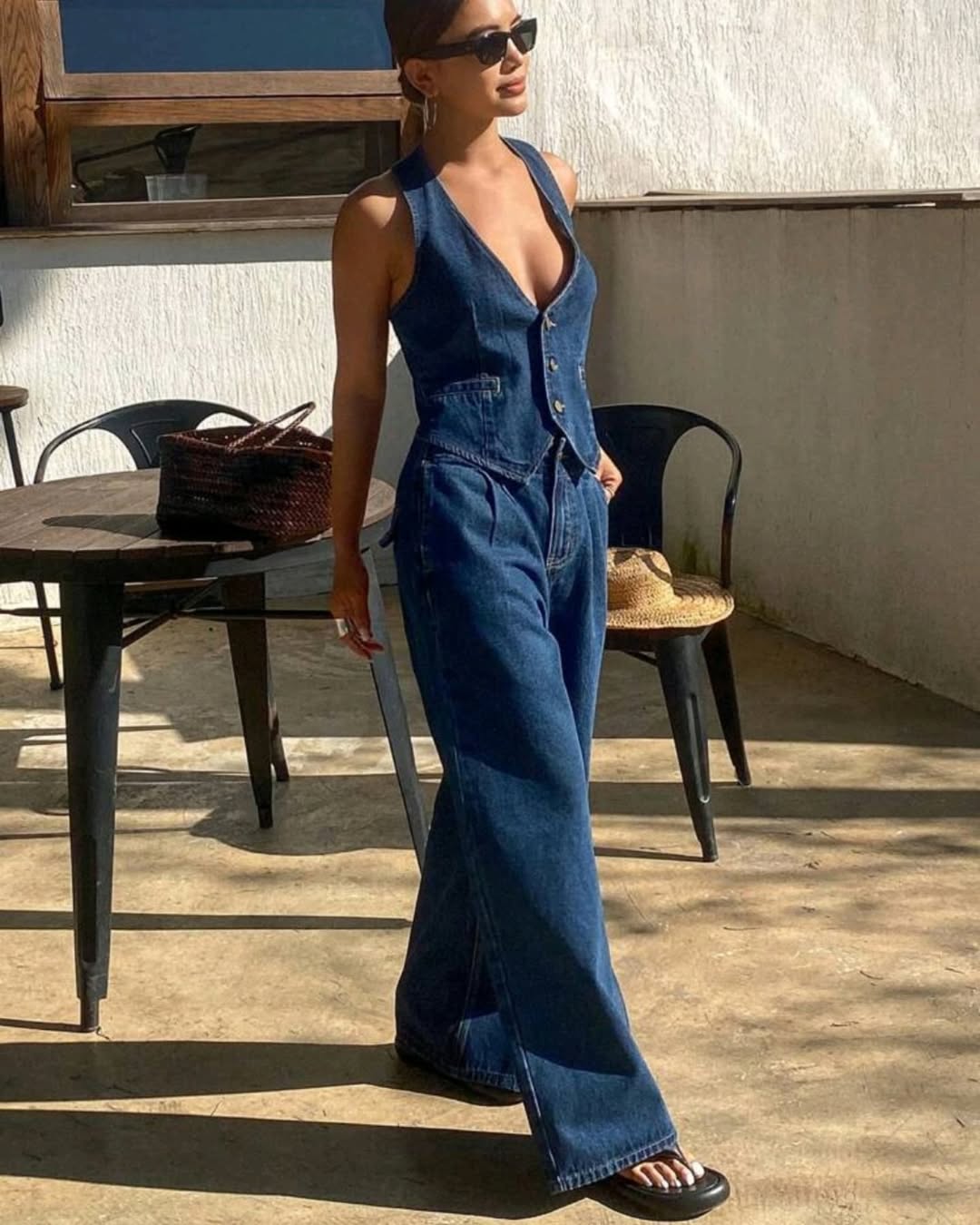 Miya Denim Coord Set