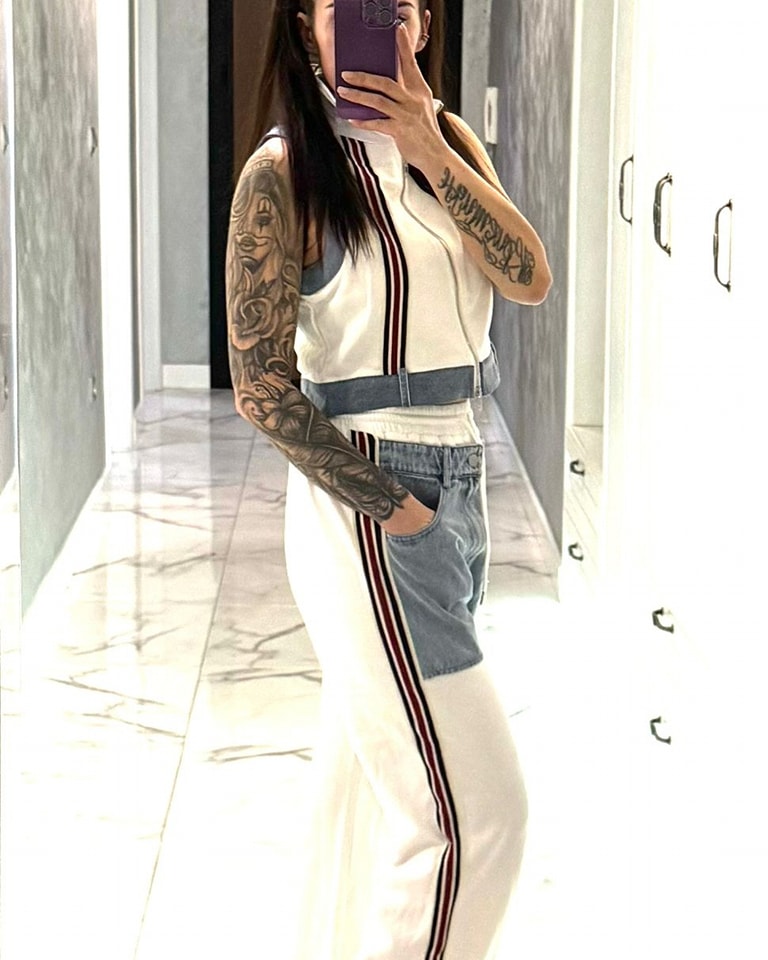 Rubeya Denim Coord Set