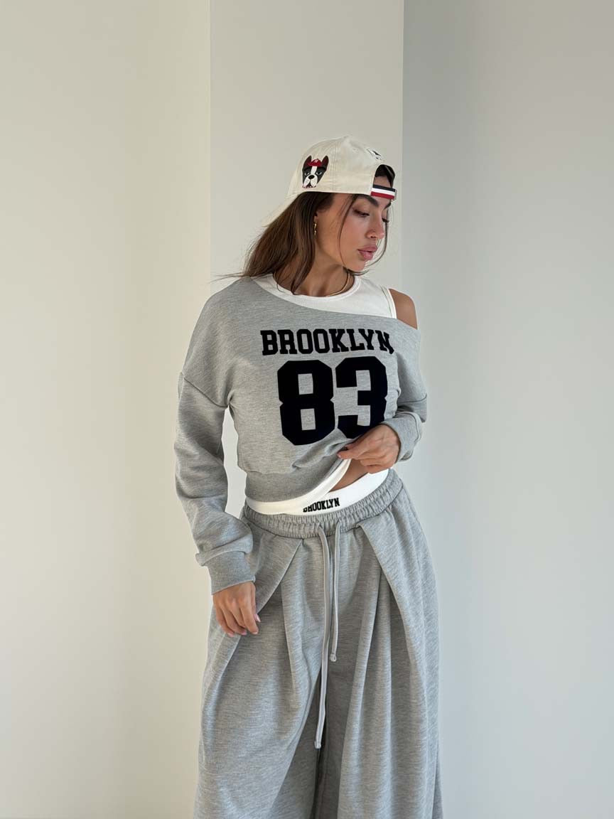 Brooklyn Printed Jogger Set