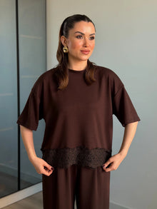 Jessica Lace Panel Coordinated Set