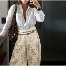 Elda Lace Pull on Balloon Pants