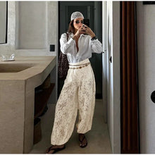 Elda Lace Pull on Balloon Pants