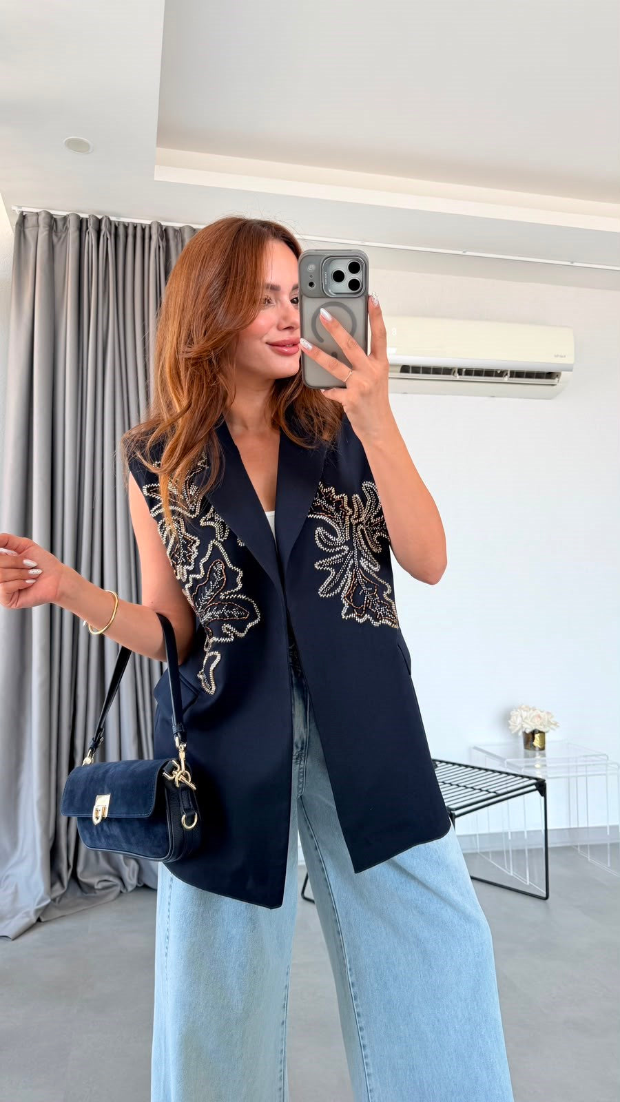 Aurelia 3D Embellished Blazer
