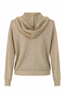 Vora Hooded Shimmer Cardigan