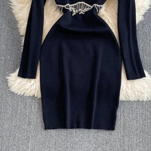 Eve Embellished Dress with cut-out Detailing