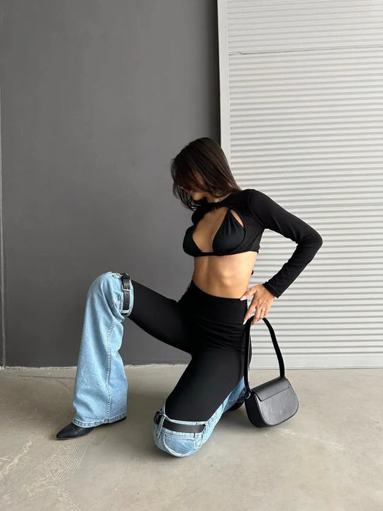 Lucy High Waisted Designer Pants