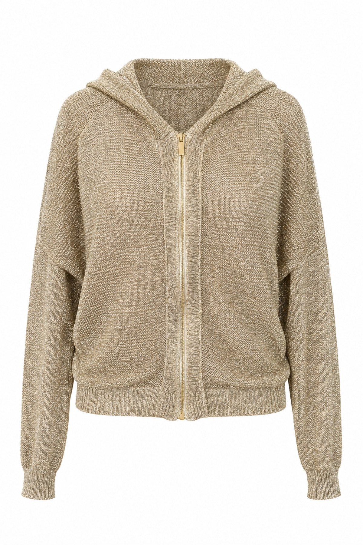 Vora Hooded Shimmer Cardigan