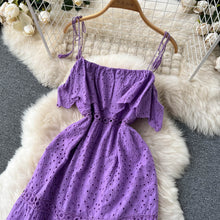 Madeline Hollow out Dress