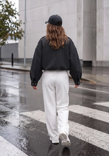 Charlie Striped Bomber Jacket