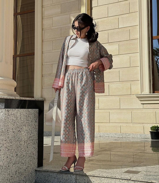 Ashley Printed Coord Set