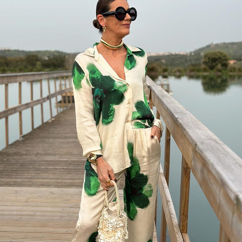 Amabella Printed Coord Set