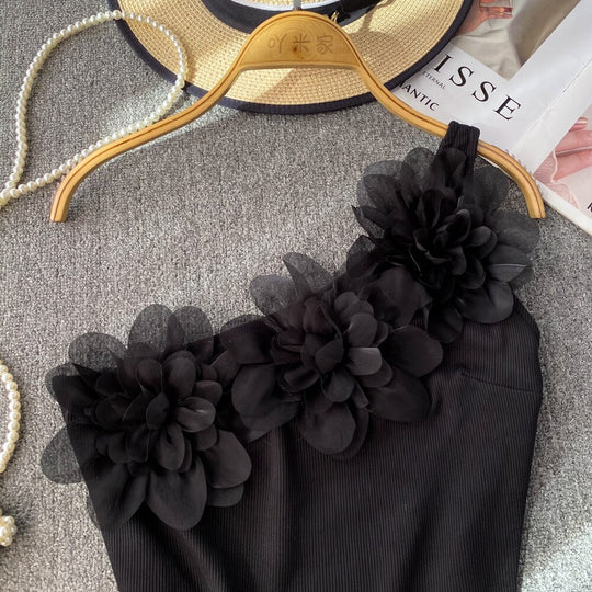 Genelia one shoulder Corset Top