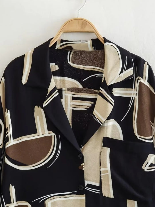 Tiffany Printed Coord Set