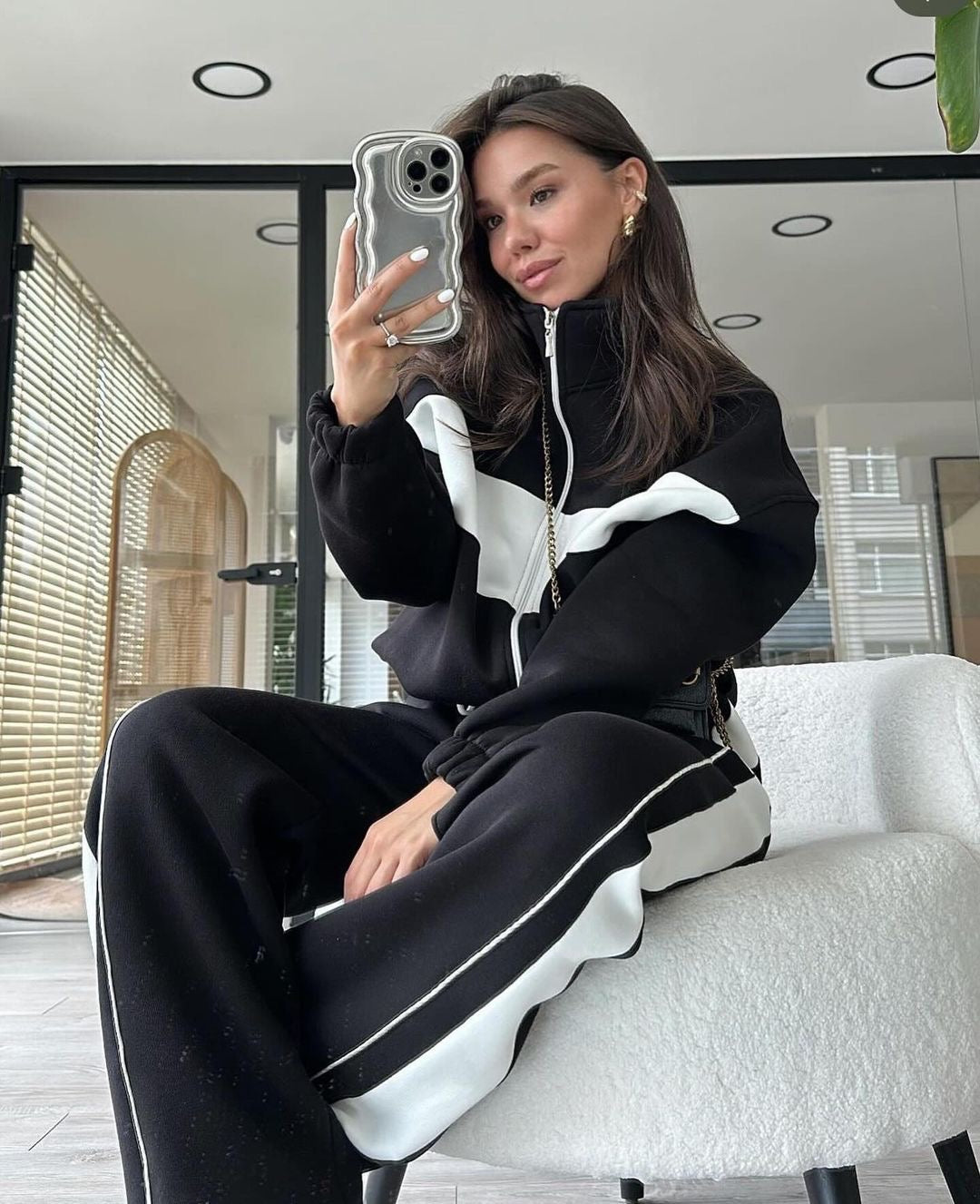 Selena Luxury Woollen Tracksets
