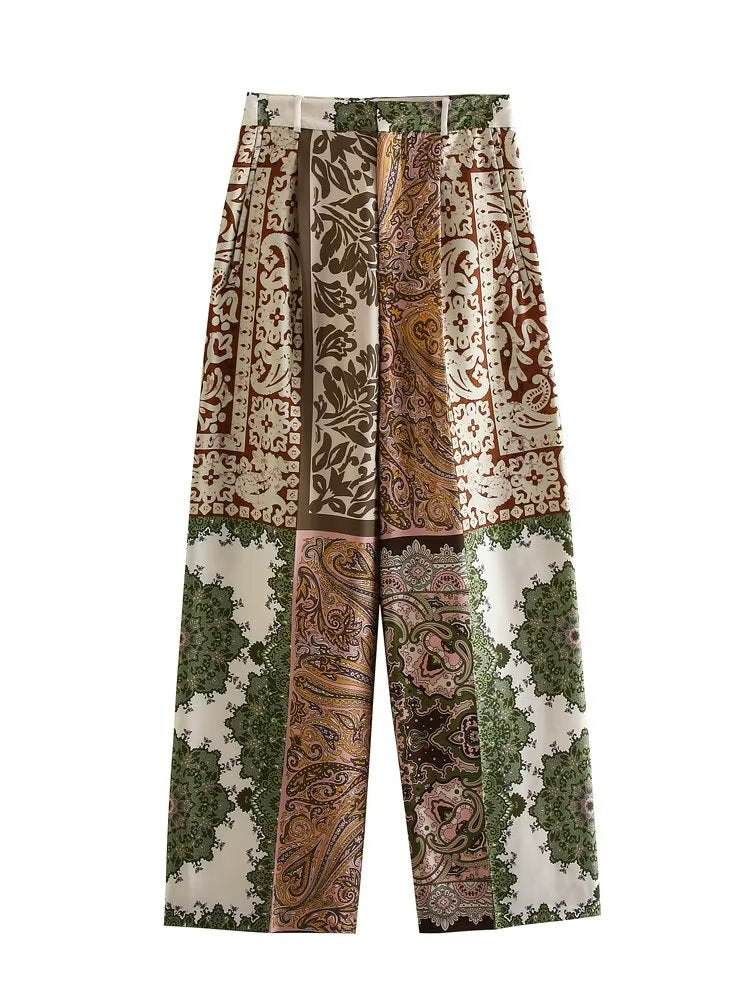 Sage Printed Coord Set